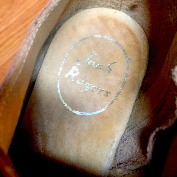 Jack Rogers Cognac Leather Kyle Ankle Booties - Picture 8 of 8